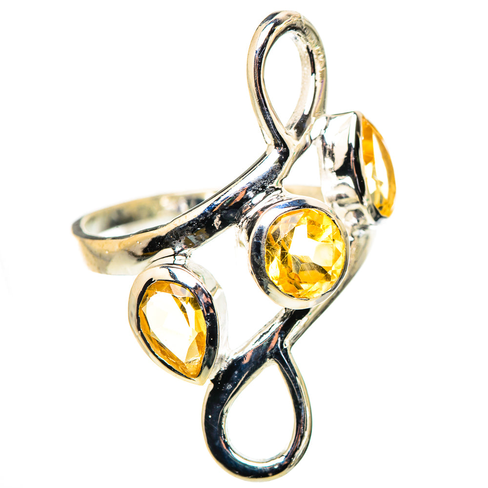 Citrine Rings handcrafted by Ana Silver Co - RING132482 - Photo 2