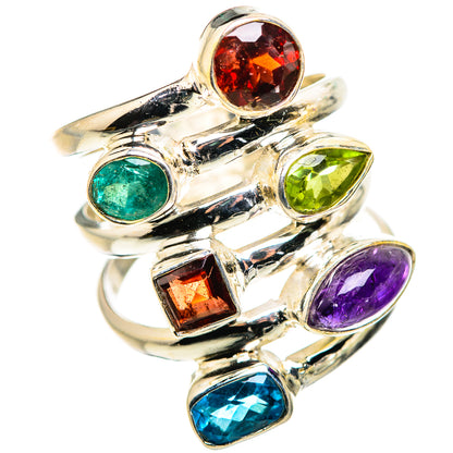 Garnet Rings handcrafted by Ana Silver Co - RING132513 - Photo 2