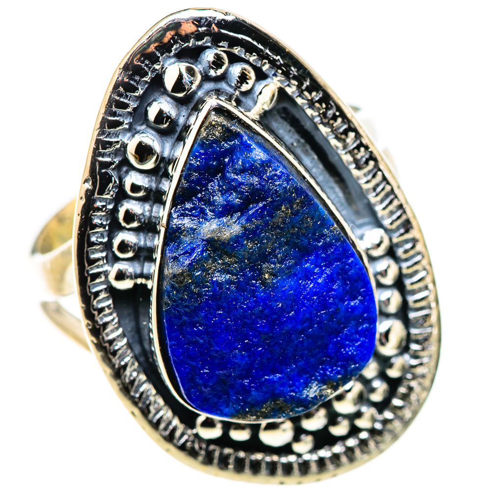 Lapis Lazuli Rings handcrafted by Ana Silver Co - RING132515 - Photo 2
