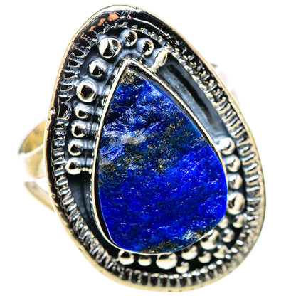 Lapis Lazuli Rings handcrafted by Ana Silver Co - RING132515 - Photo 2