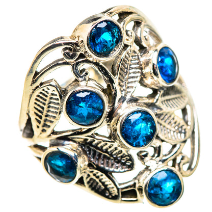 Swiss Blue Topaz Rings handcrafted by Ana Silver Co - RING132516 - Photo 2