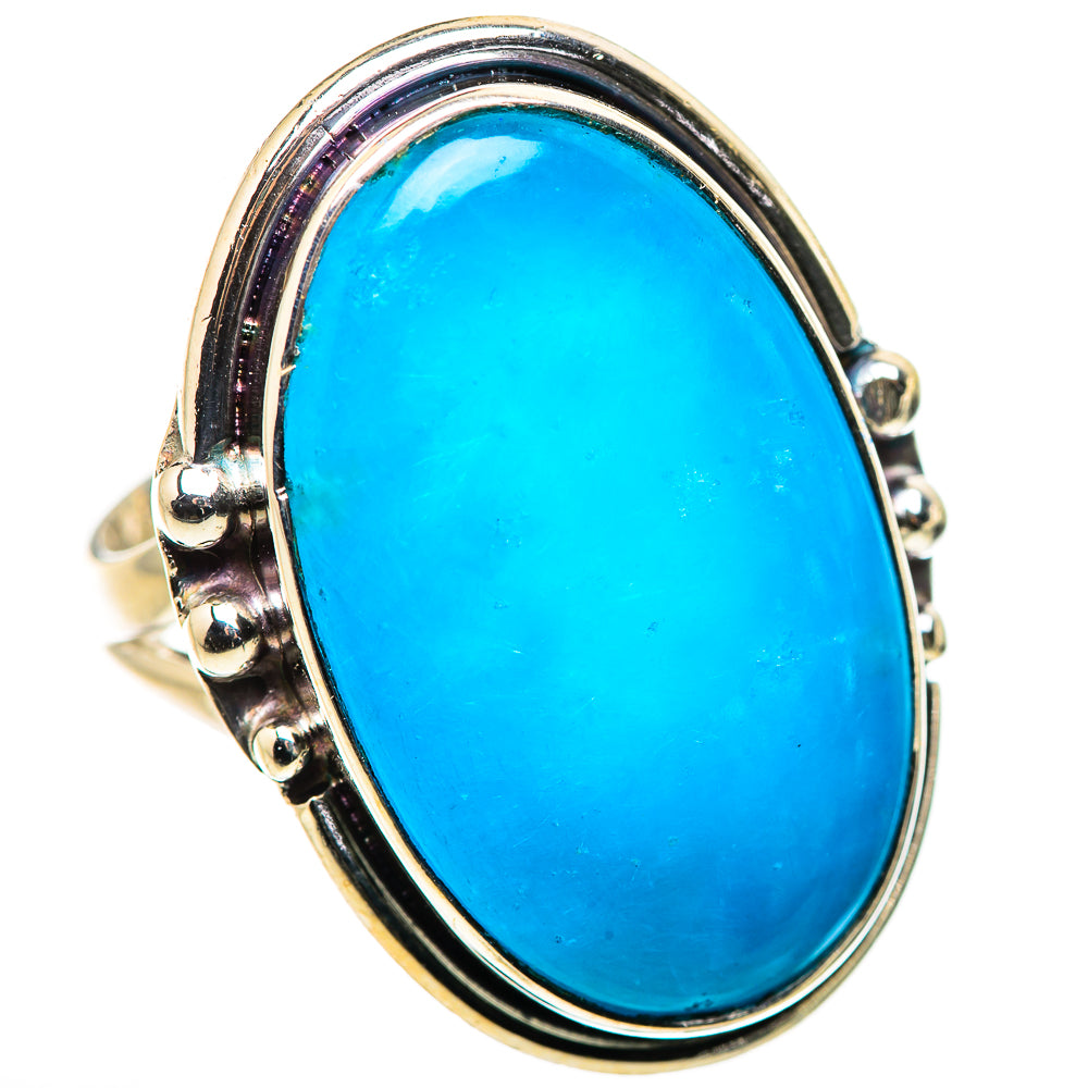 Smithsonite Rings handcrafted by Ana Silver Co - RING132517 - Photo 2