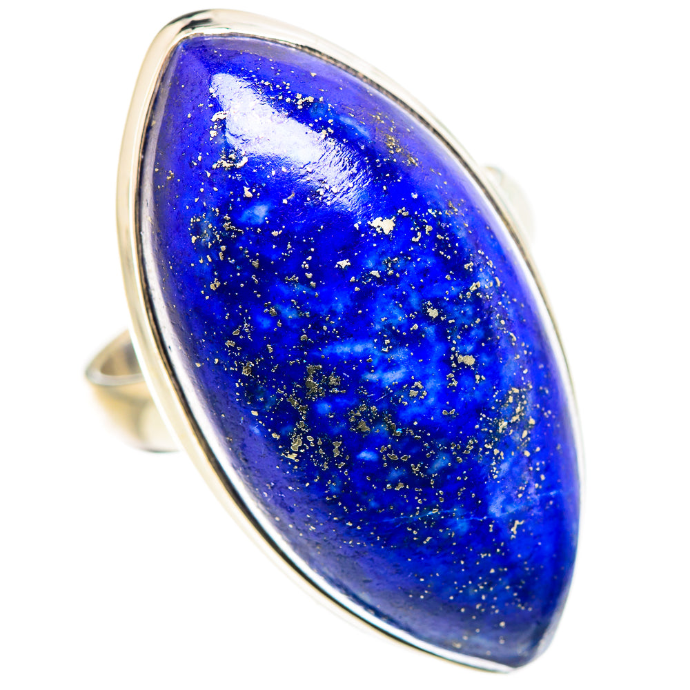 Lapis Lazuli Rings handcrafted by Ana Silver Co - RING132519 - Photo 2