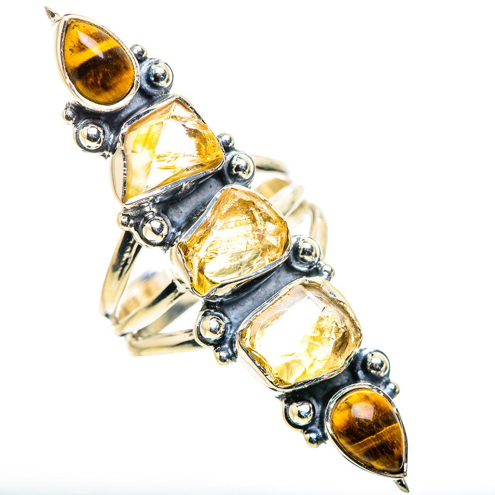 Citrine Rings handcrafted by Ana Silver Co - RING132527 - Photo 2