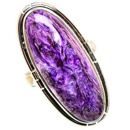 Charoite Rings handcrafted by Ana Silver Co - RING132532 - Photo 2