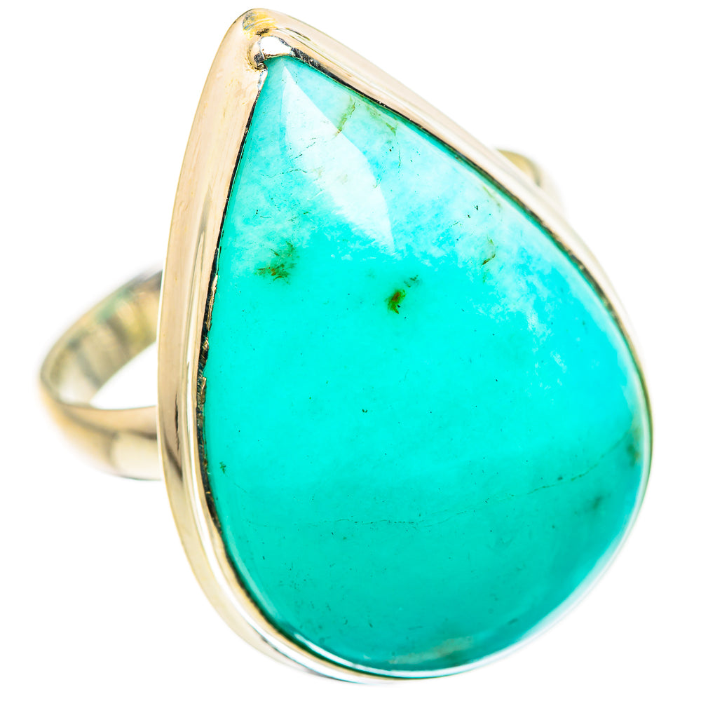 Amazonite Rings handcrafted by Ana Silver Co - RING132547 - Photo 2