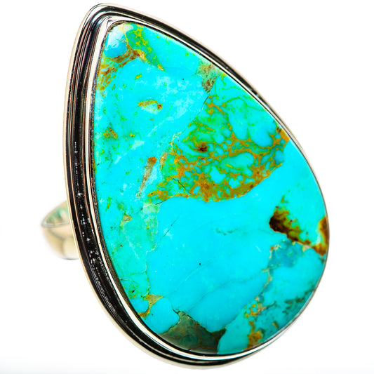 Chrysocolla Rings handcrafted by Ana Silver Co - RING132549 - Photo 2