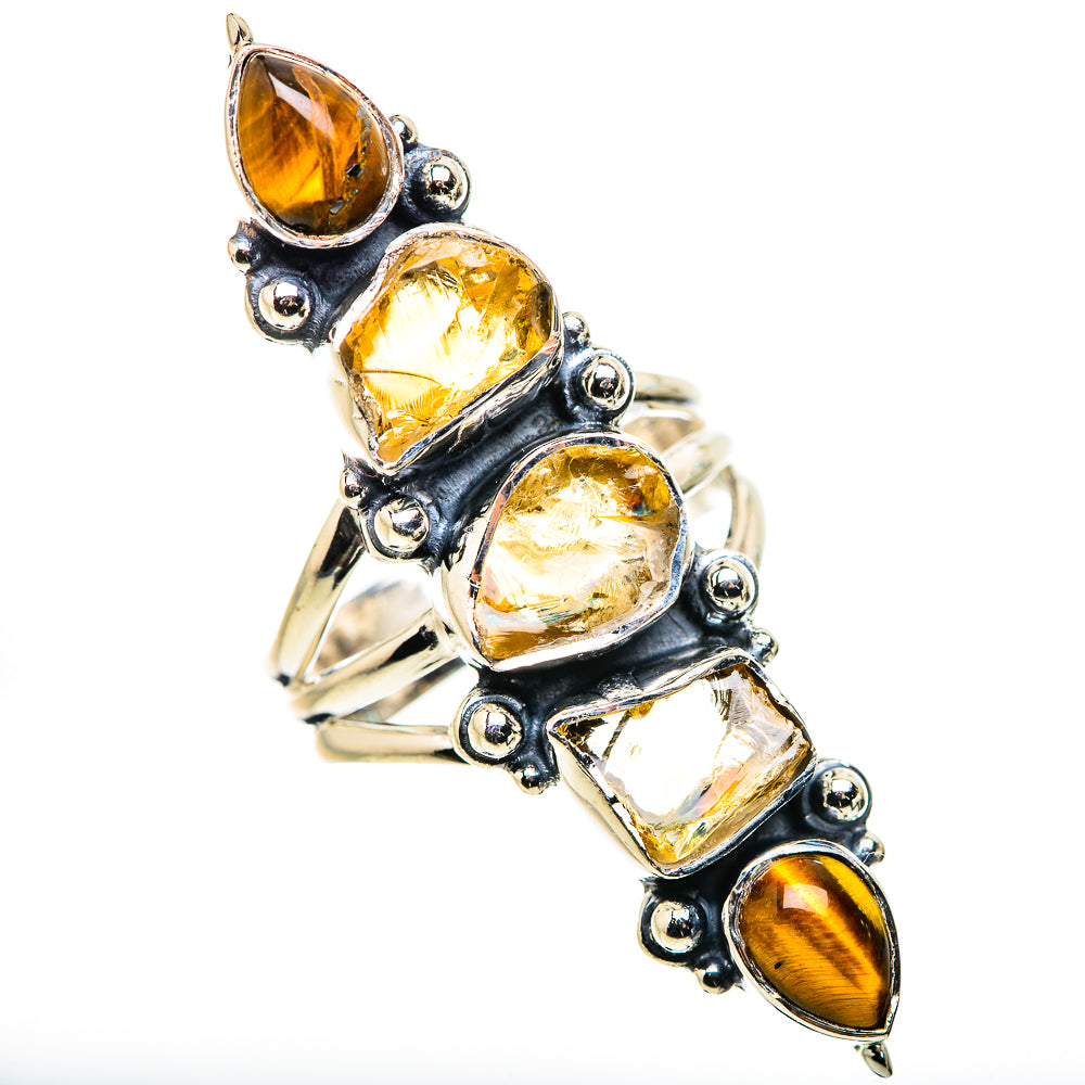 Citrine Rings handcrafted by Ana Silver Co - RING132555 - Photo 2