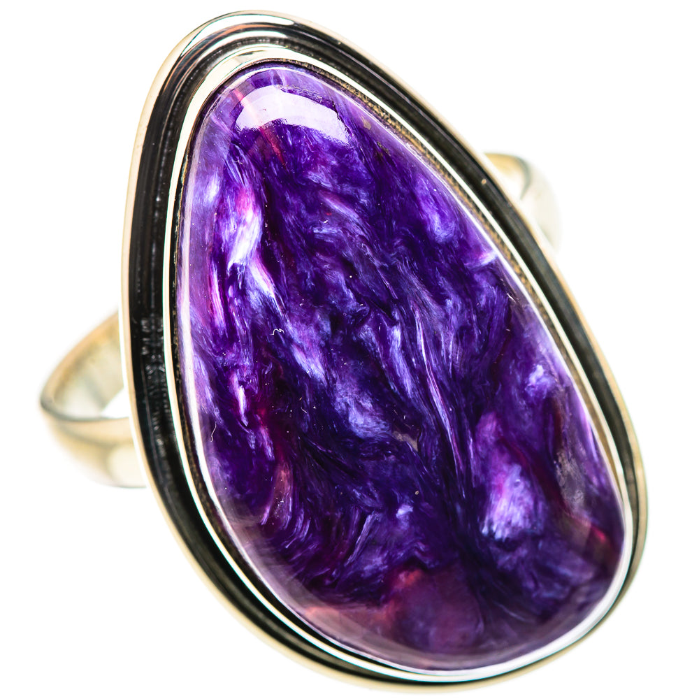 Charoite Rings handcrafted by Ana Silver Co - RING132557 - Photo 2