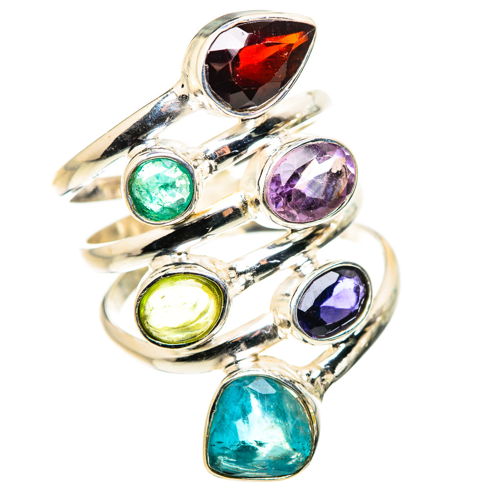 Garnet Rings handcrafted by Ana Silver Co - RING132559 - Photo 2