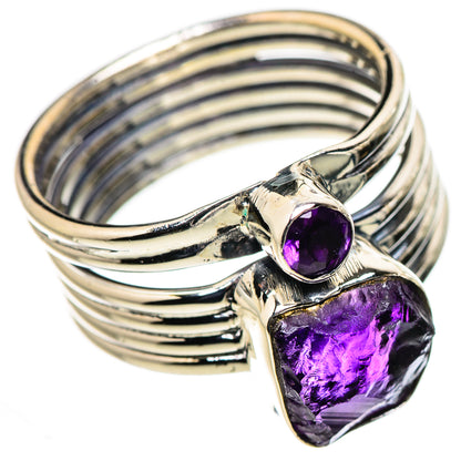 Amethyst Rings handcrafted by Ana Silver Co - RING132572 - Photo 2