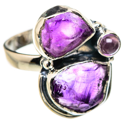 Amethyst Rings handcrafted by Ana Silver Co - RING132573 - Photo 2