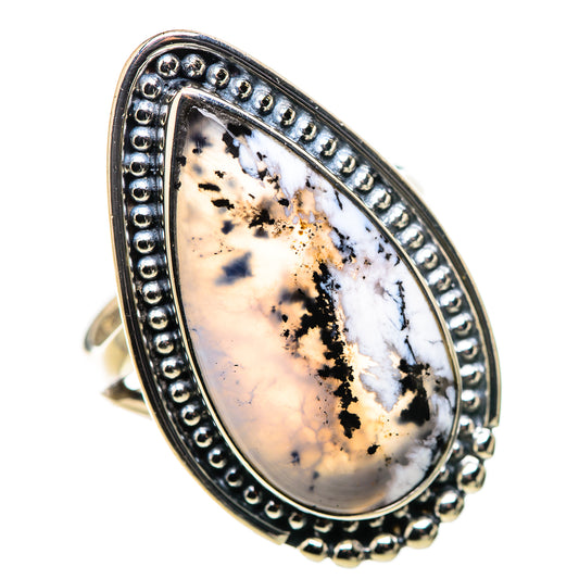 Dendritic Opal Rings handcrafted by Ana Silver Co - RING132575 - Photo 2