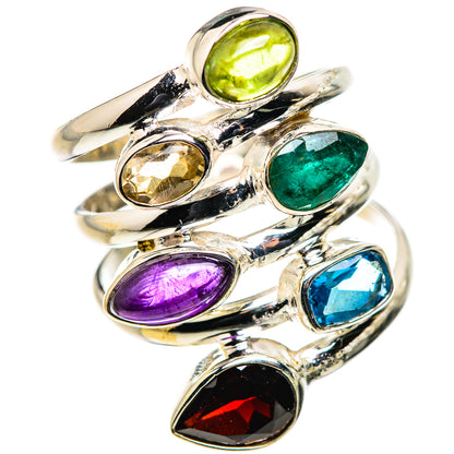 Garnet Rings handcrafted by Ana Silver Co - RING132576 - Photo 2