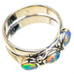 Ethiopian Opal Rings handcrafted by Ana Silver Co - RING132578 - Photo 2