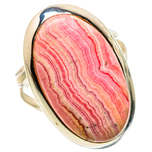 Rhodochrosite Rings handcrafted by Ana Silver Co - RING132589 - Photo 2