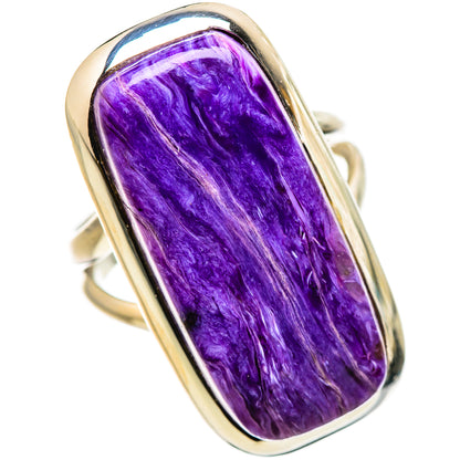 Charoite Rings handcrafted by Ana Silver Co - RING132593 - Photo 2