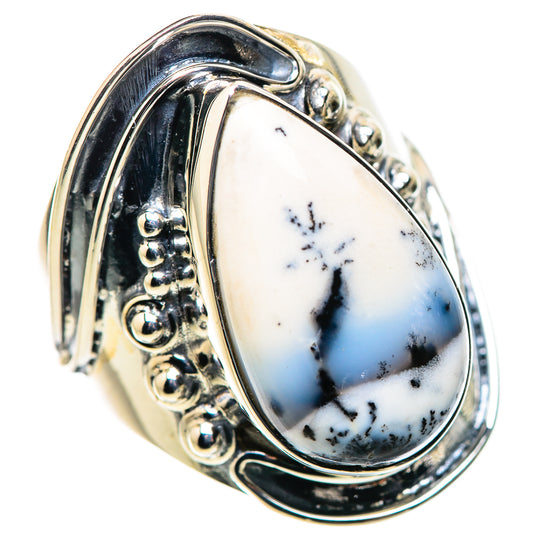 Dendritic Opal Rings handcrafted by Ana Silver Co - RING132595 - Photo 2