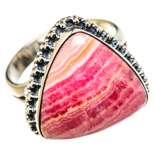 Rhodochrosite Rings handcrafted by Ana Silver Co - RING132614 - Photo 2