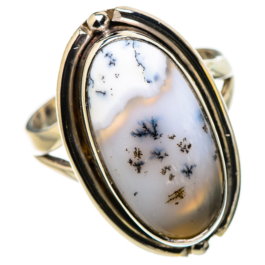 Dendritic Opal Rings handcrafted by Ana Silver Co - RING132619 - Photo 2