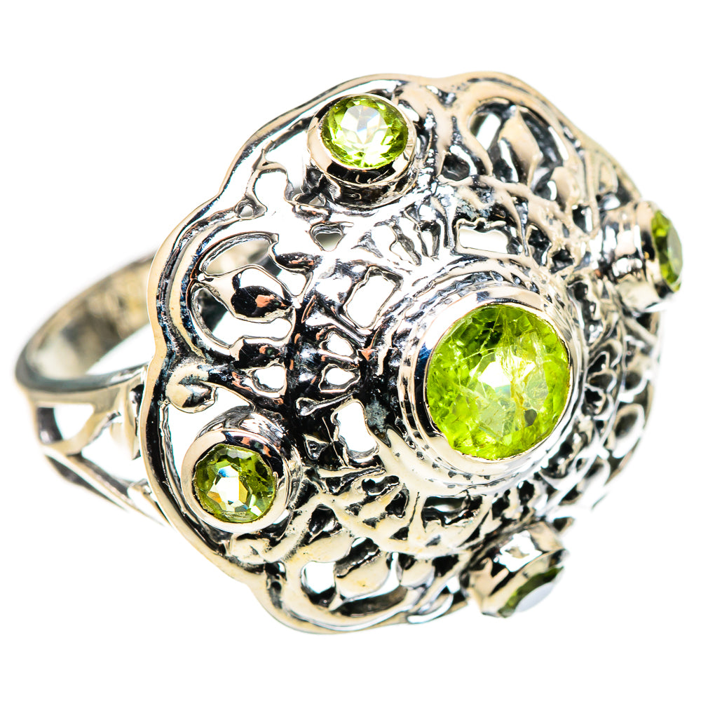 Peridot Rings handcrafted by Ana Silver Co - RING132633 - Photo 2