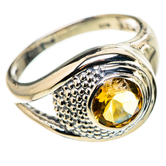 Citrine Rings handcrafted by Ana Silver Co - RING132634 - Photo 2