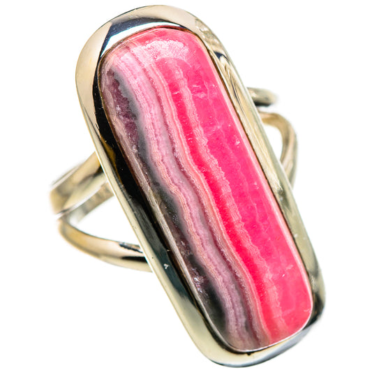Rhodochrosite Rings handcrafted by Ana Silver Co - RING132636 - Photo 2