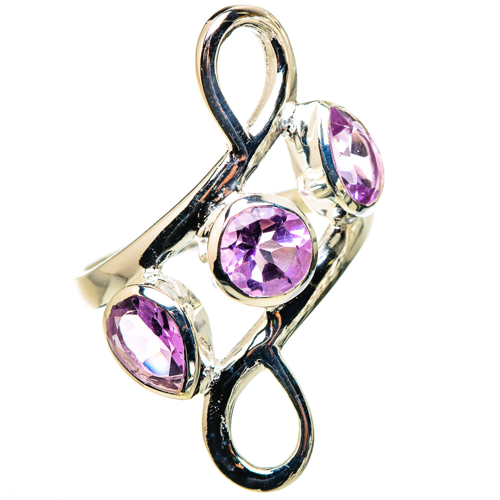 Amethyst Rings handcrafted by Ana Silver Co - RING132638 - Photo 2