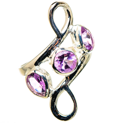 Amethyst Rings handcrafted by Ana Silver Co - RING132638 - Photo 2