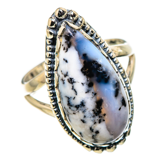 Dendritic Opal Rings handcrafted by Ana Silver Co - RING132641 - Photo 2
