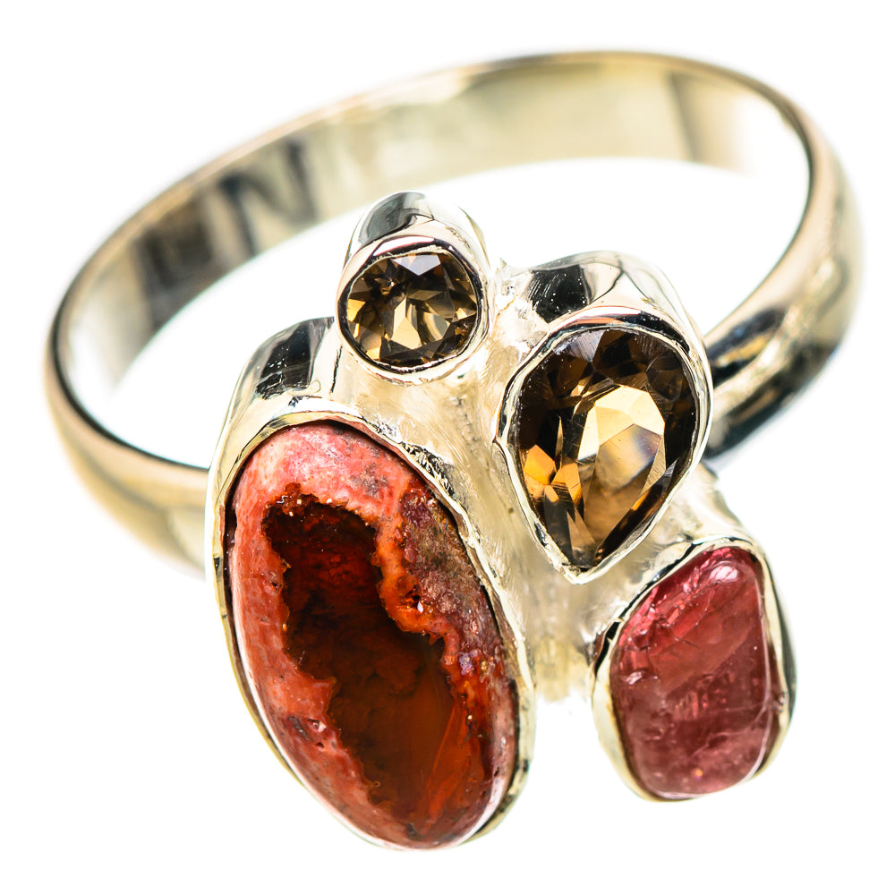 Mexican Fire Opal Rings handcrafted by Ana Silver Co - RING132643 - Photo 2