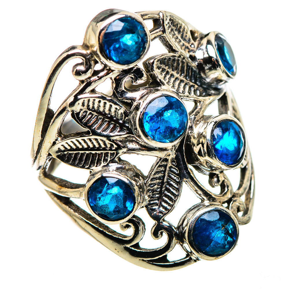 Swiss Blue Topaz Rings handcrafted by Ana Silver Co - RING132645 - Photo 2