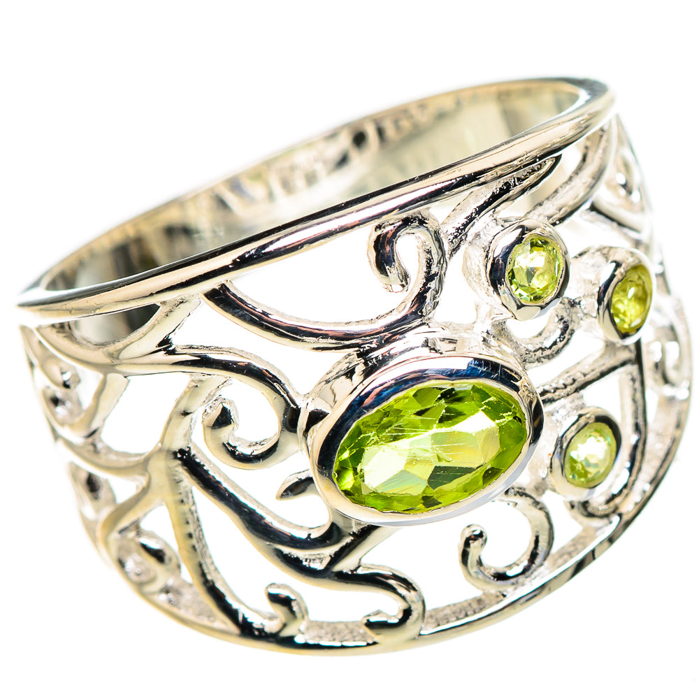 Peridot Rings handcrafted by Ana Silver Co - RING132656 - Photo 2