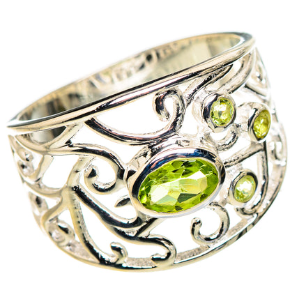 Peridot Rings handcrafted by Ana Silver Co - RING132656 - Photo 2