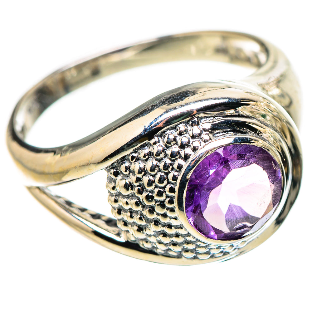 Amethyst Rings handcrafted by Ana Silver Co - RING132660 - Photo 2