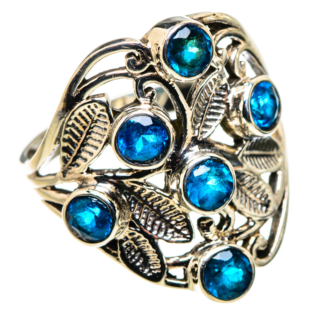 Swiss Blue Topaz Rings handcrafted by Ana Silver Co - RING132666 - Photo 2