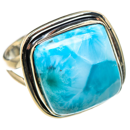 Larimar Rings handcrafted by Ana Silver Co - RING132673 - Photo 2