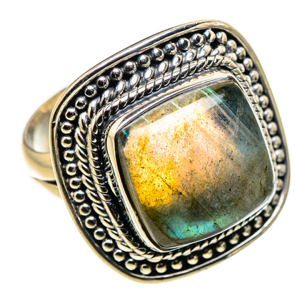 Labradorite Rings handcrafted by Ana Silver Co - RING132696 - Photo 2