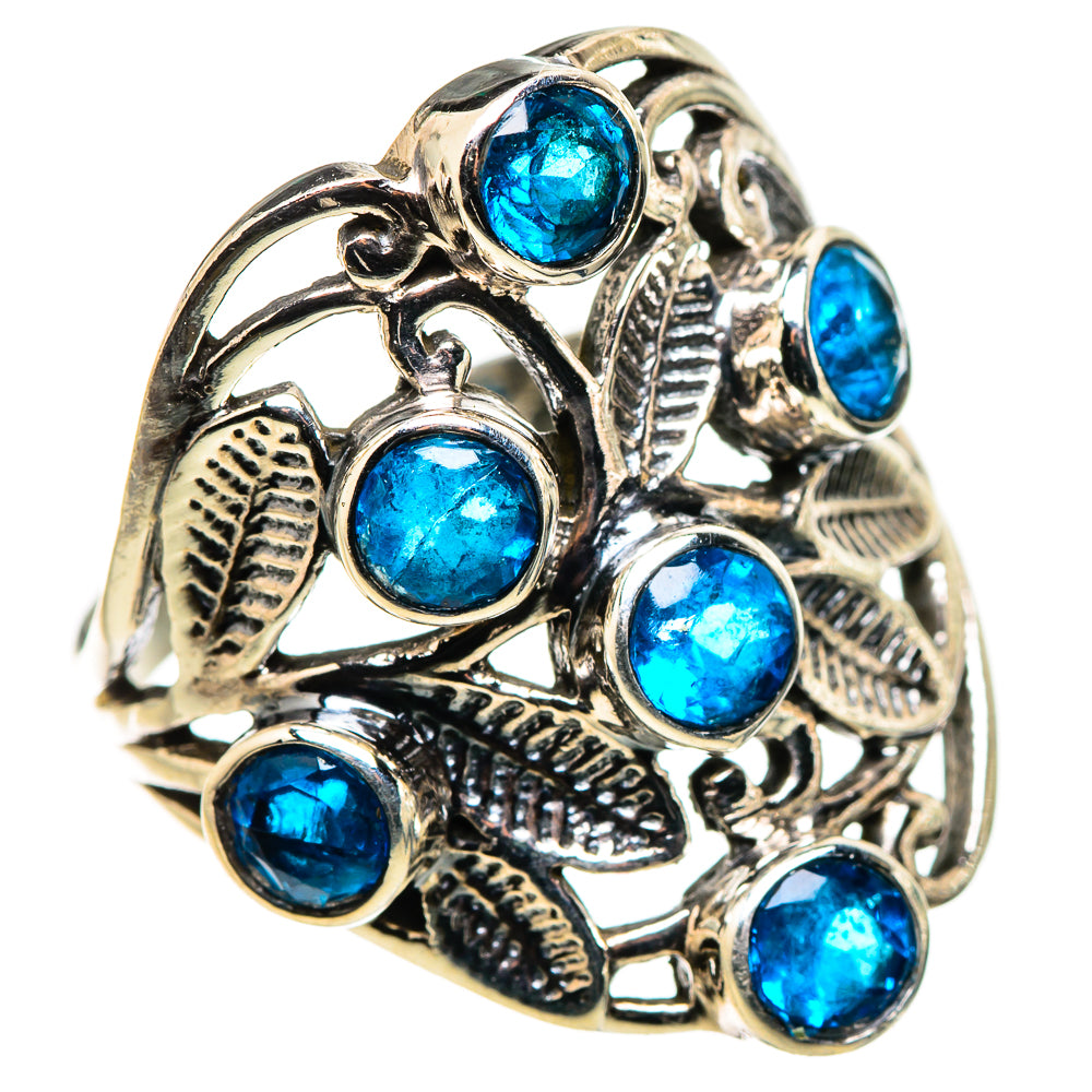 Swiss Blue Topaz Rings handcrafted by Ana Silver Co - RING132709 - Photo 2