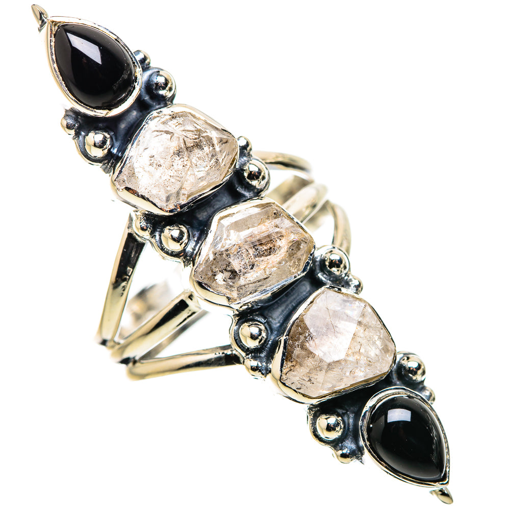 Herkimer Diamond Rings handcrafted by Ana Silver Co - RING132730 - Photo 2