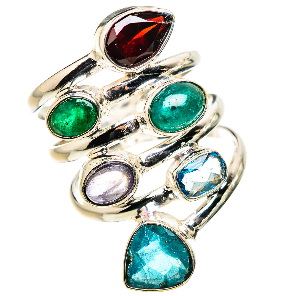 Blue Quartz Rings handcrafted by Ana Silver Co - RING132735 - Photo 2