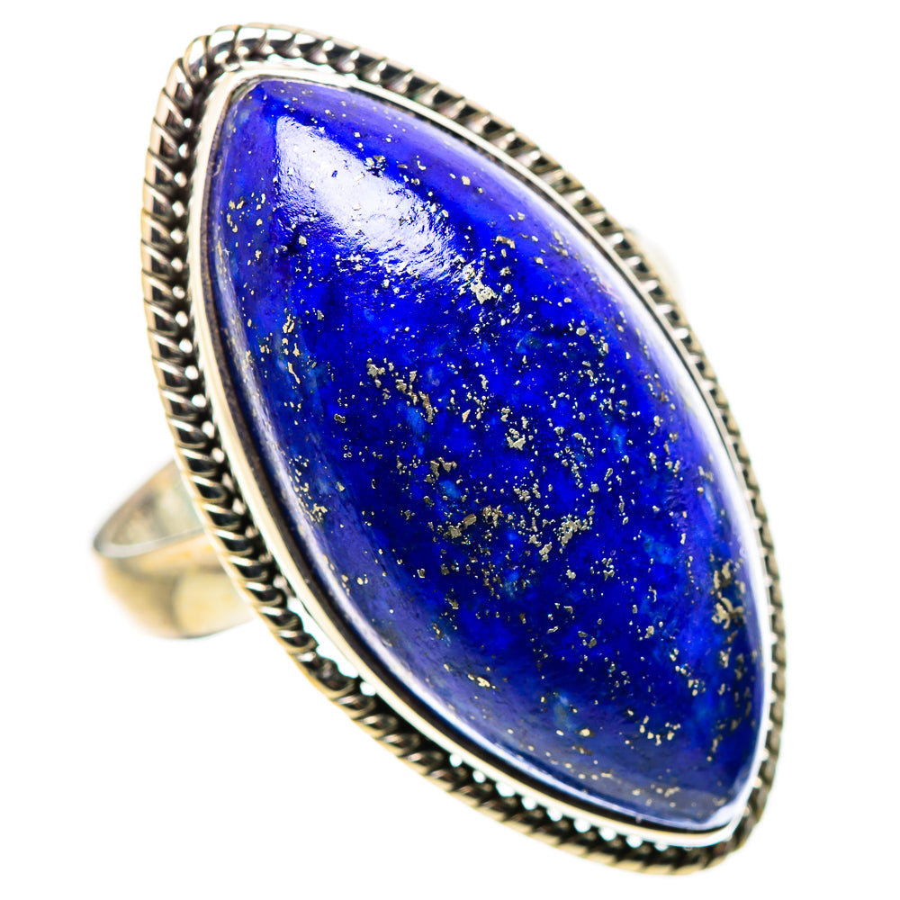 Lapis Lazuli Rings handcrafted by Ana Silver Co - RING132747 - Photo 2