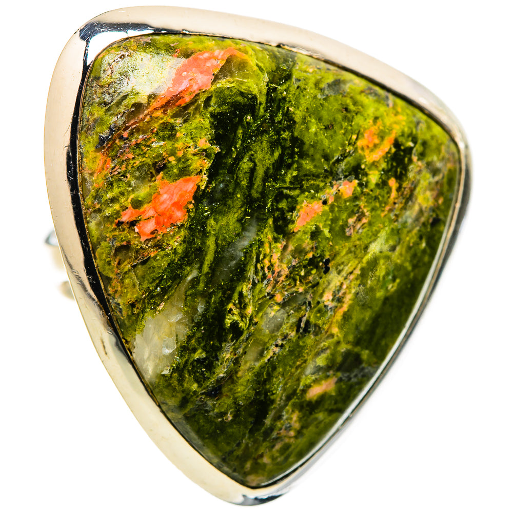 Unakite Rings handcrafted by Ana Silver Co - RING132753 - Photo 2