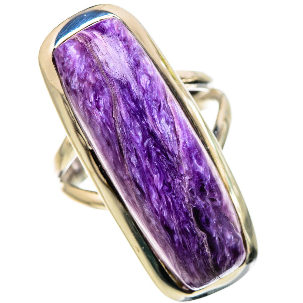 Charoite Rings handcrafted by Ana Silver Co - RING132756 - Photo 2