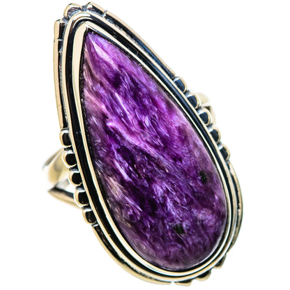 Charoite Rings handcrafted by Ana Silver Co - RING132757 - Photo 2