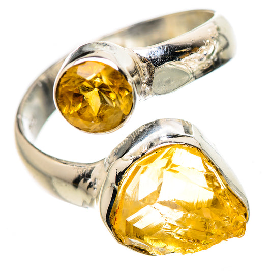 Citrine Rings handcrafted by Ana Silver Co - RING132774 - Photo 2