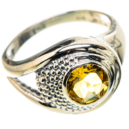 Citrine Rings handcrafted by Ana Silver Co - RING132775 - Photo 2
