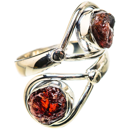 Garnet Rings handcrafted by Ana Silver Co - RING132778 - Photo 2