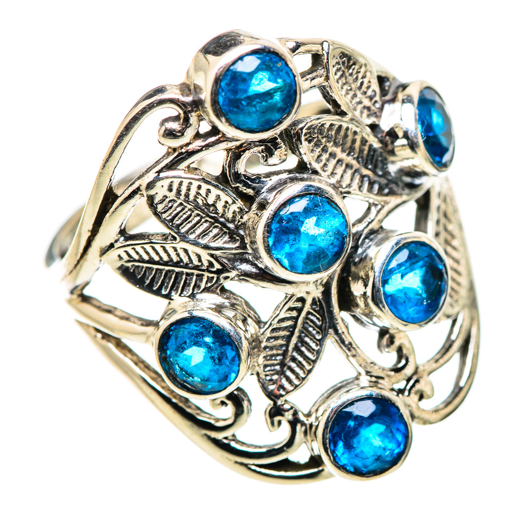 Swiss Blue Topaz Rings handcrafted by Ana Silver Co - RING132795 - Photo 2
