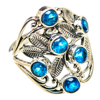 Swiss Blue Topaz Rings handcrafted by Ana Silver Co - RING132795 - Photo 2